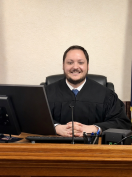Image of Judge Gibson at the bench.